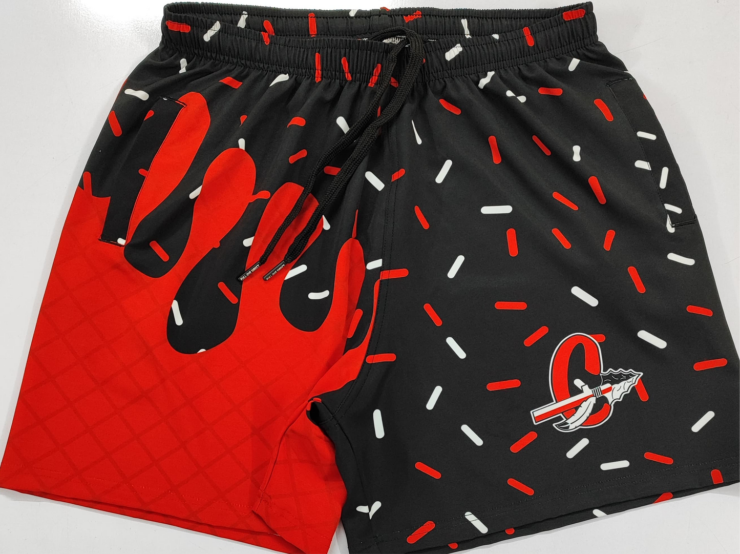 CYFA- Warriors Sublimated Drip Shorts