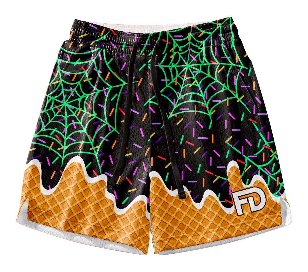 Wicked Waffles- Full-Sublimated Shorts