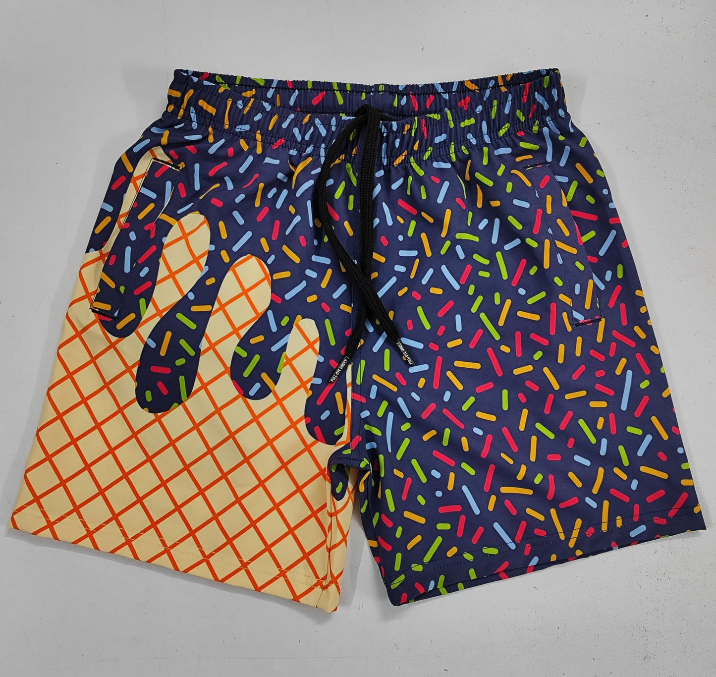 Melt Mode: Sprinkle Overload Full-Dye Shorts