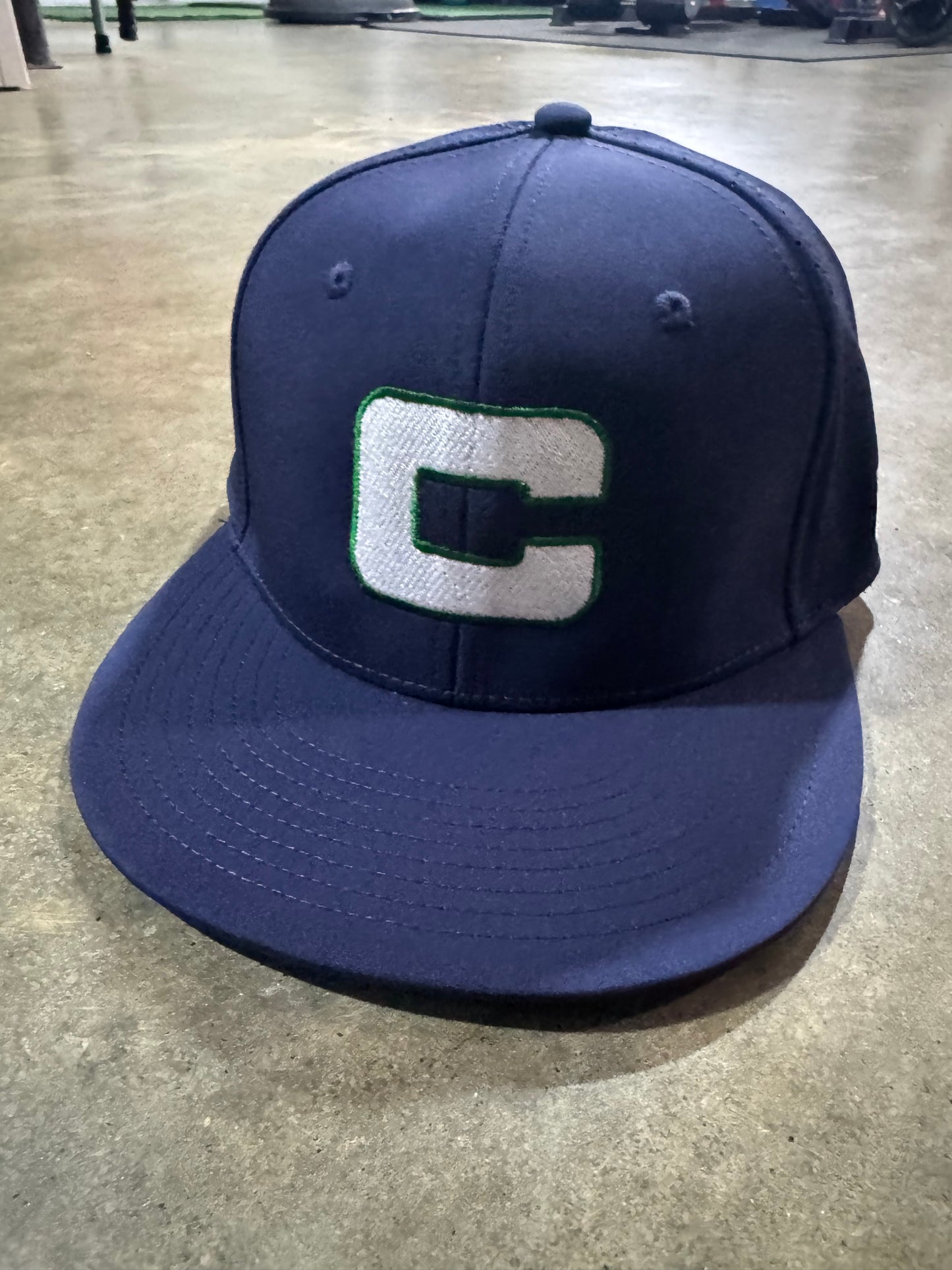 GB998 Perforated GameChanger Hat – Grizzlies “C” Logo (Navy)