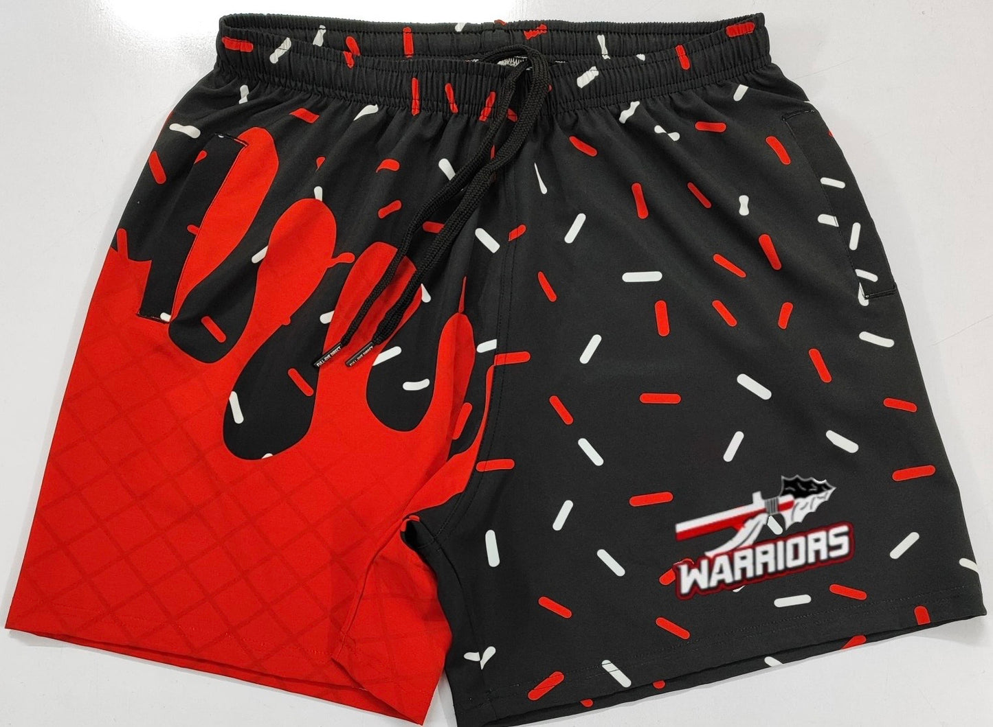 CYFA- Warriors Sublimated Drip Shorts