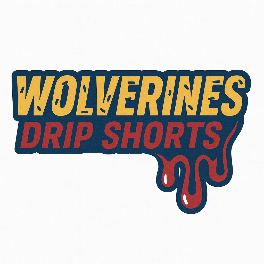 CYFA- Wolverines Sublimated Drip Shorts