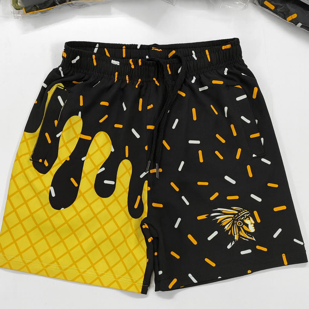 CYFA-Chiefs Sublimated Drip Shorts