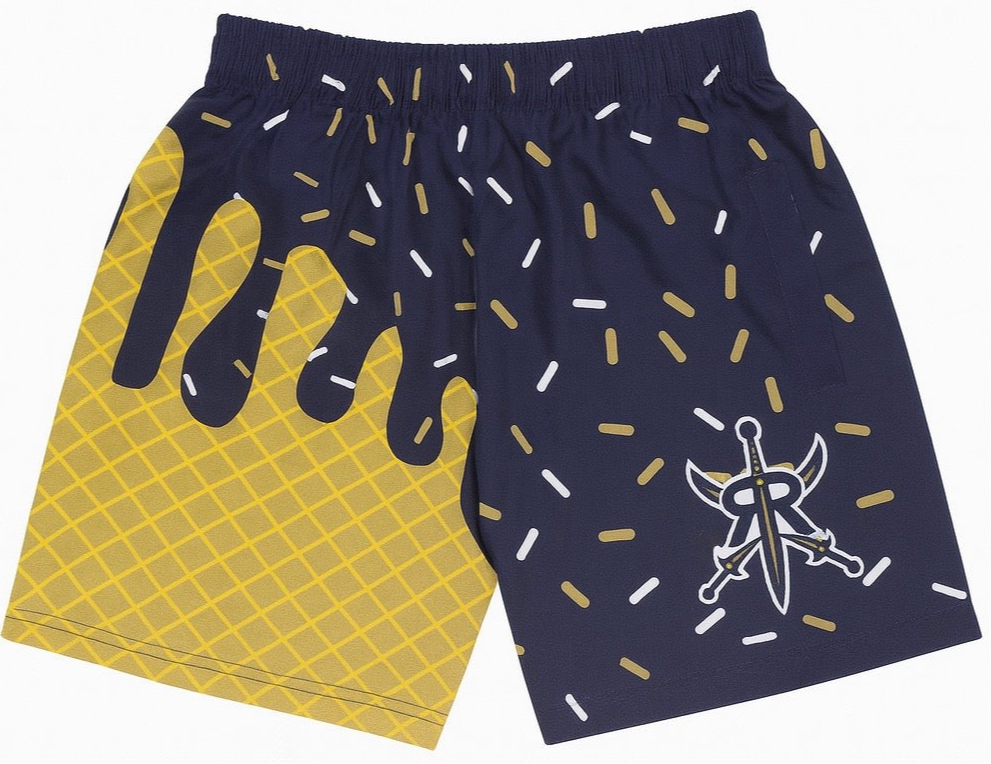 CYFA- Knights Sublimated Drip Shorts