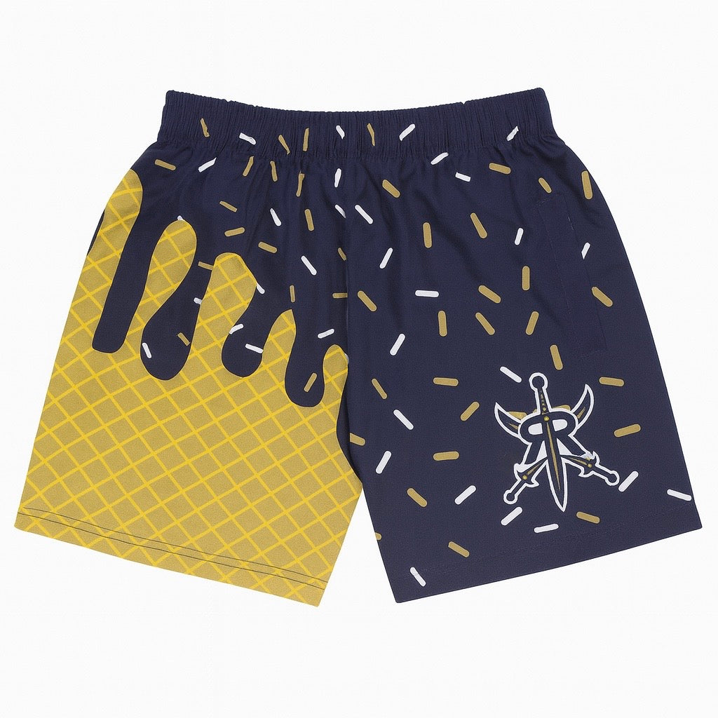 CYFA- Knights Sublimated Drip Shorts